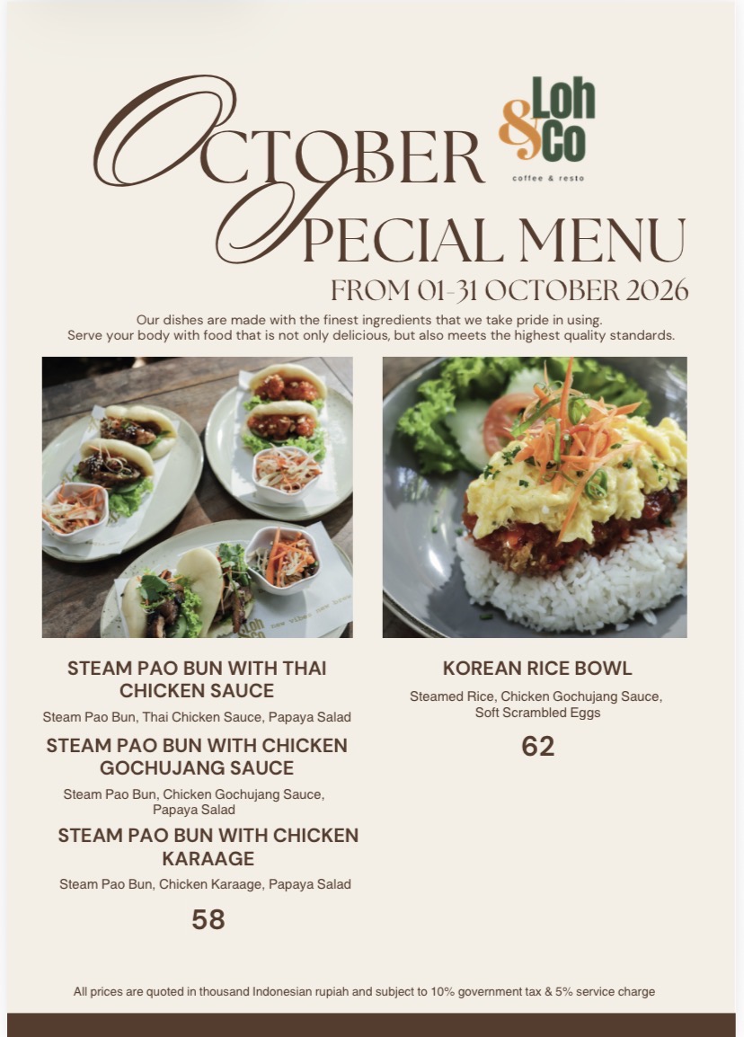 Monthly Special Food